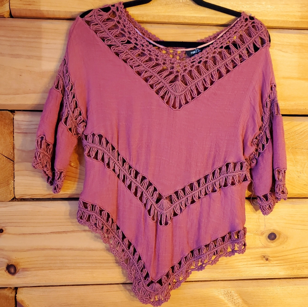 Rue 21 Crochet Top